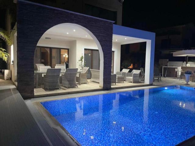 Ionion Beachfront Villa Ayia Napa Luaran gambar